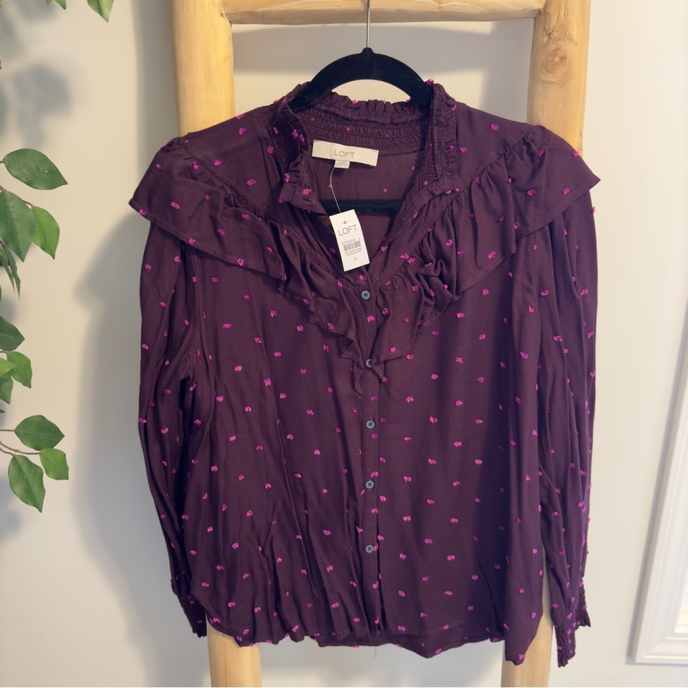 The loft ruffle top